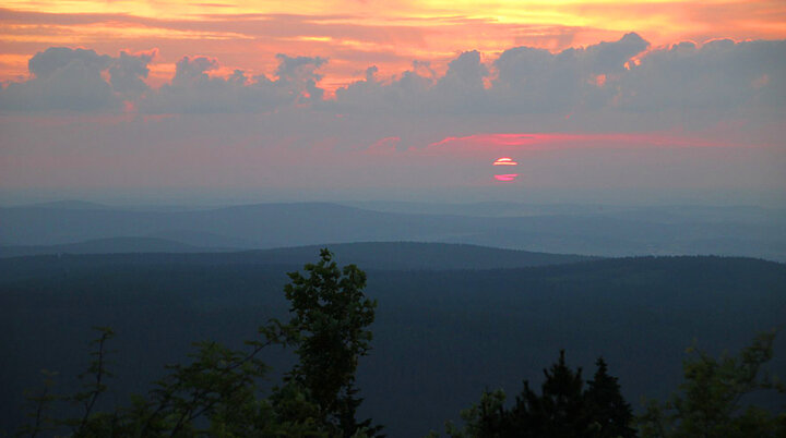 © Uwe-Trenkmann_Sonnenuntergang-auf-dem-Fichtelberg