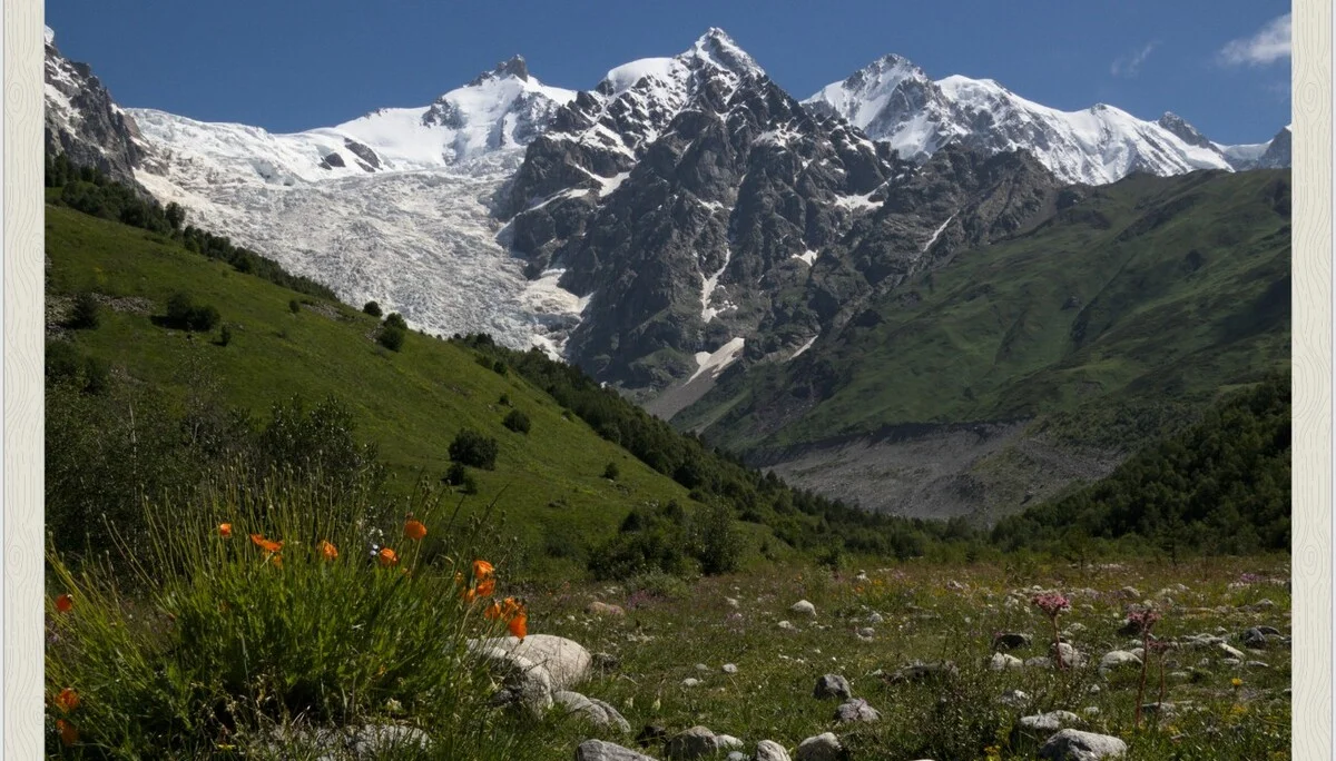 © Wolfram Scheuner - Adishi-Gletscher / Kaukasus