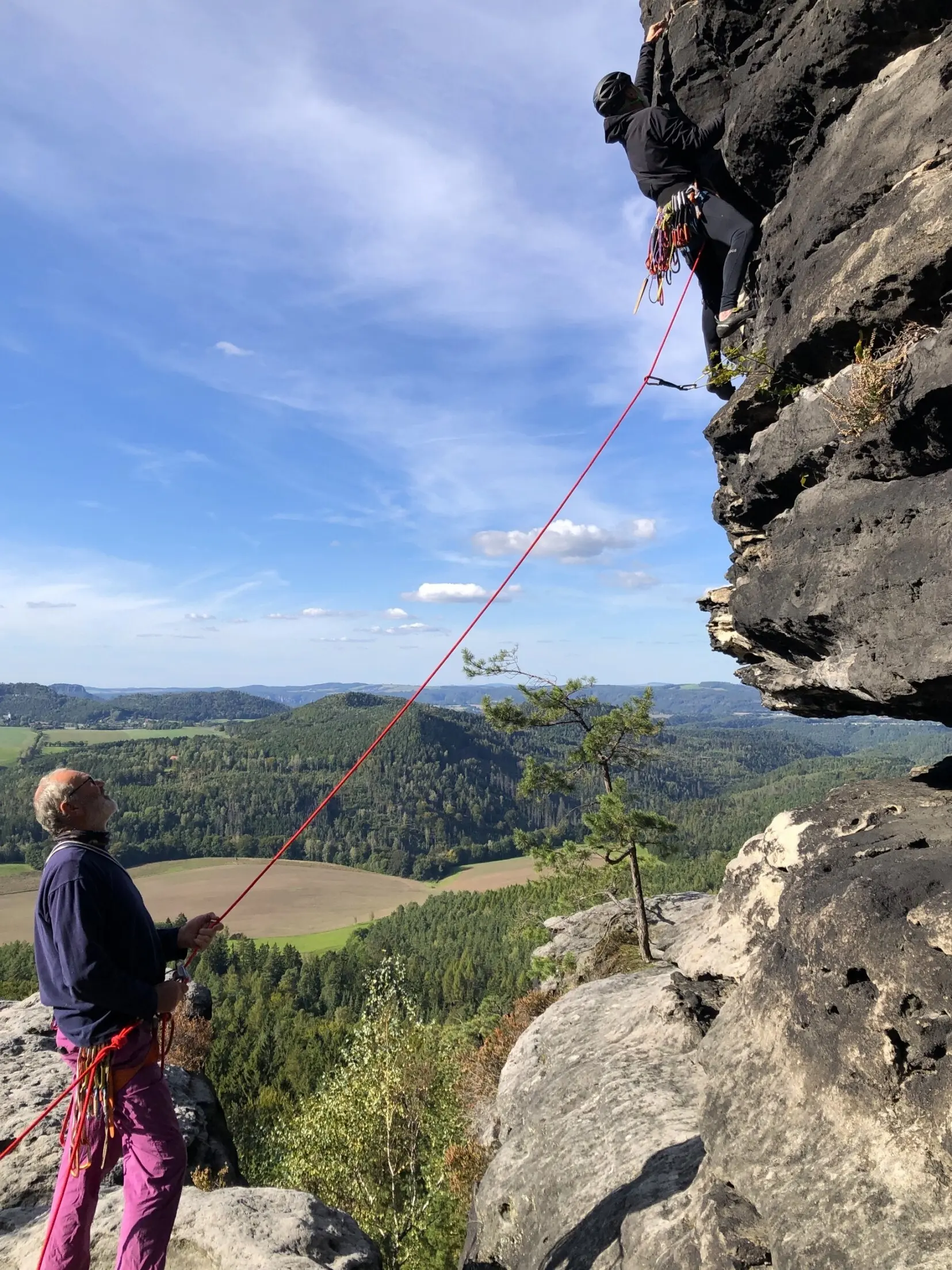 © Wolfgang_Poznanski-GämSen_Klettern_Kleiner_Zschirnstein
