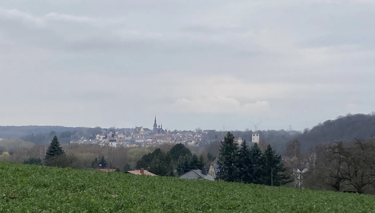 Blick auf Waldenburg | © M.V.