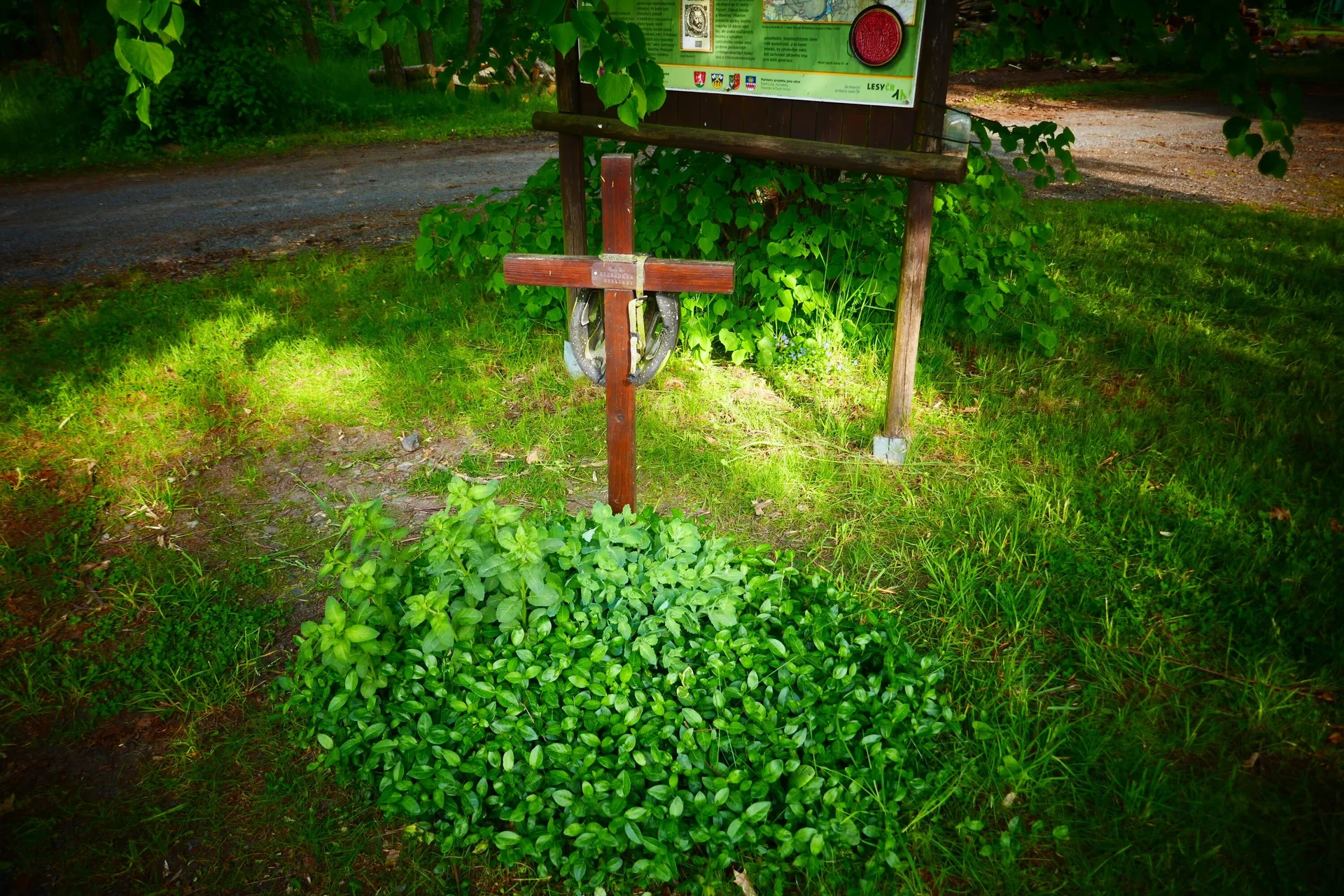 Grab des unbekannten Radfahrers | © Axel