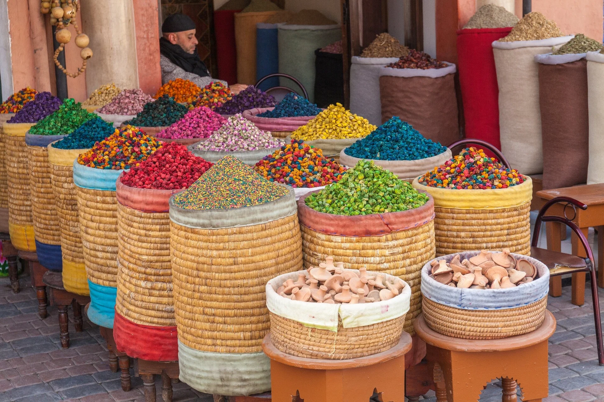© Ingo Röger_Händler in Marrakesch