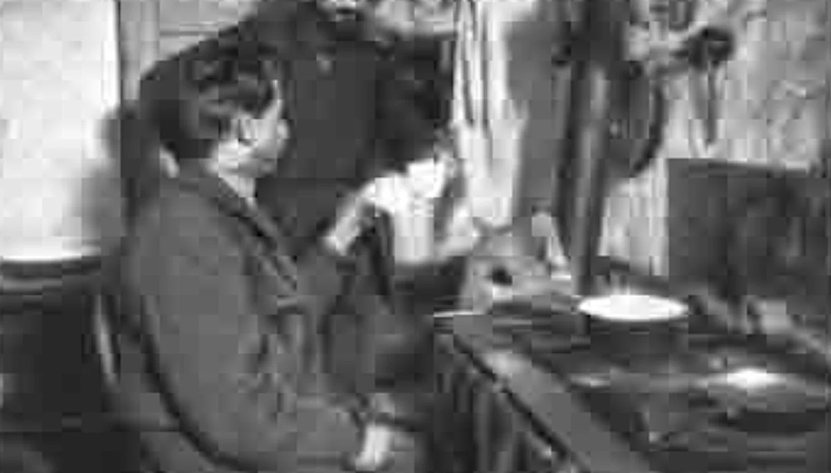 In der Küche der Chemnitzer Hütte | © DAV Chemnitz Archiv: Im Bannkreis der Hütte