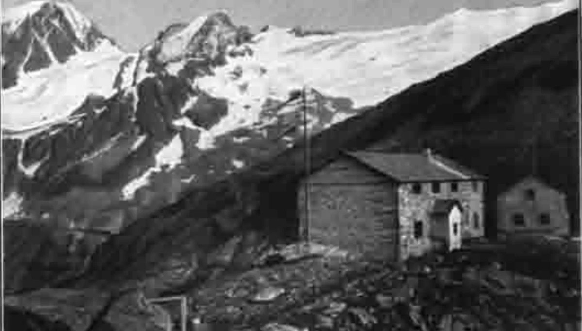 Chemnitzerhütte, Weißzint und Mutnock vom Schaflahner | © DAV Chemnitz Archiv: Im Bannkreis der Hütte