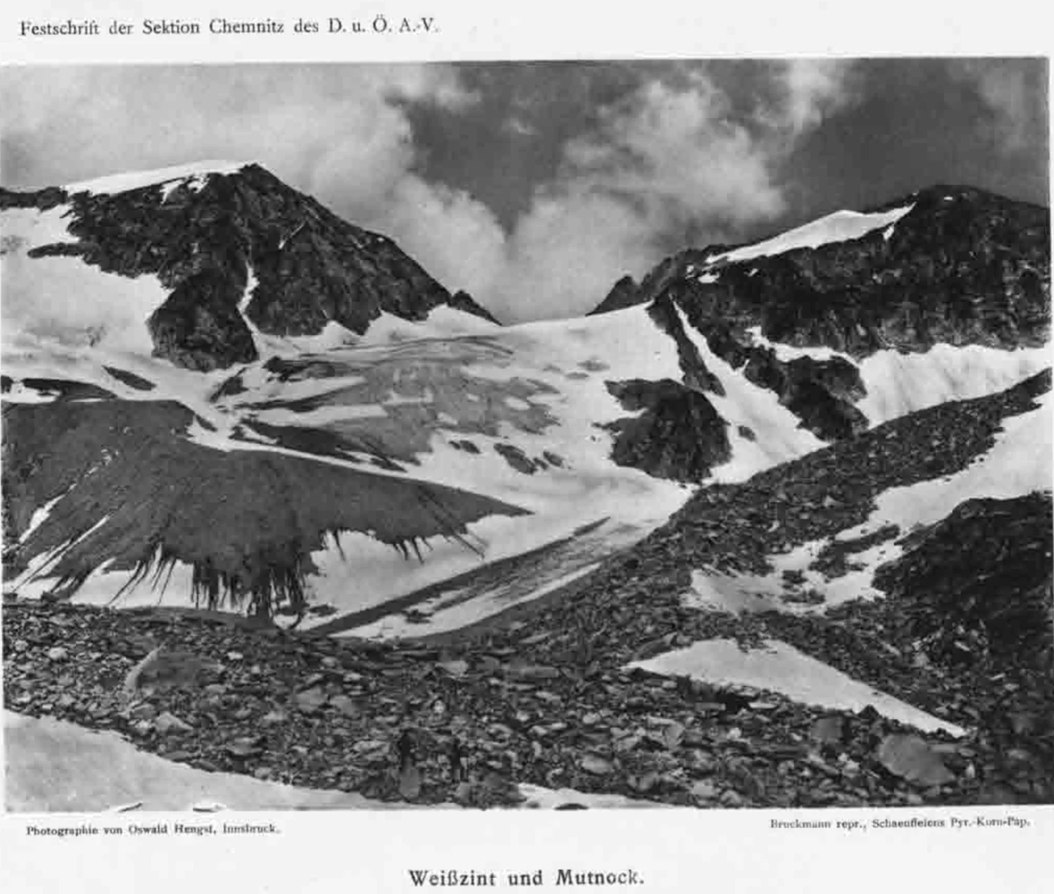 Weißzint und Mutnock | © DAV Chemnitz Archiv: Im Bannkreis der Hütte