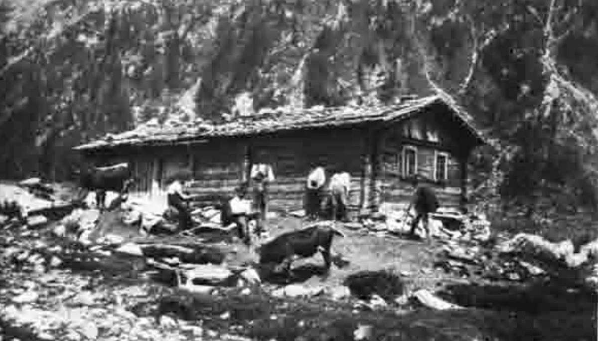 Neveser Ochsenalm | © DAV Chemnitz Archiv: Im Bannkreis der Hütte